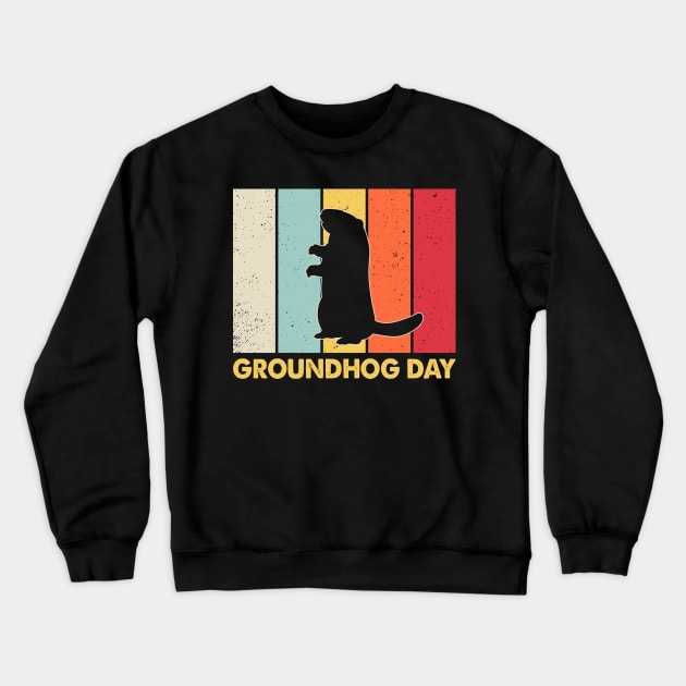 Groundhog Day Crewneck Sweatshirt by AnnetteNortonDesign